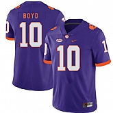 Clemson Tigers 10 Tajh Boyd Purple Nike College Football Jersey Dzhi,baseball caps,new era cap wholesale,wholesale hats